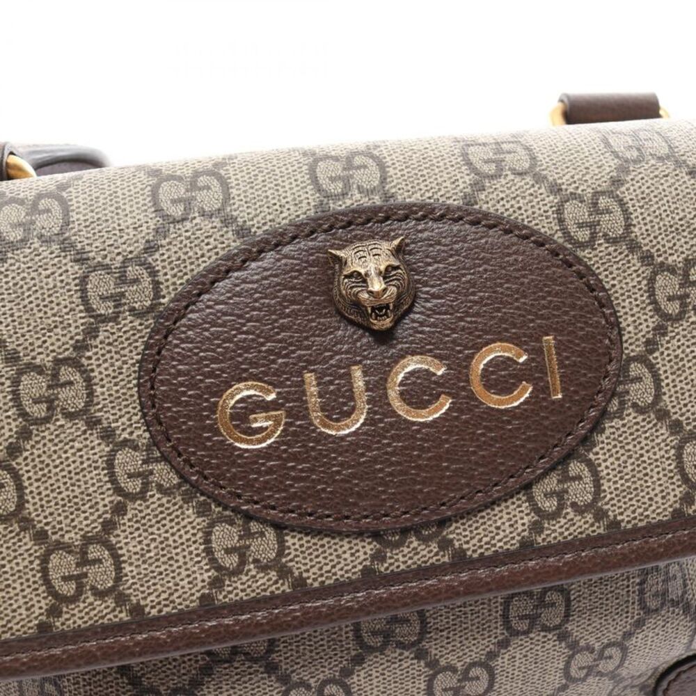 Gucci GG Supreme PVC Coated Canvas Shoulder Bag - Picture 7 of 7